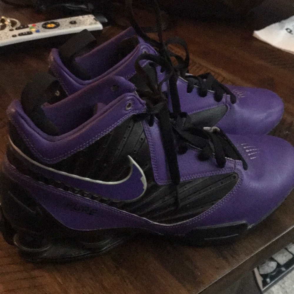 Nike Leather Shox Basketball Shoes